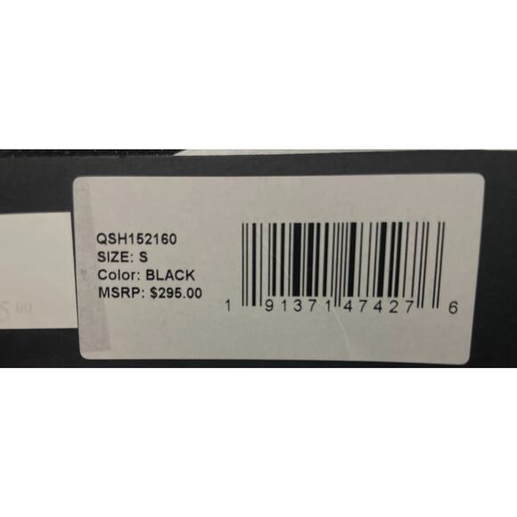 Halston Heritage Dress Womens S Black Ruffle Hem Mini Cocktail Party Minimalist - Picture 10 of 12